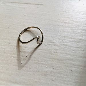 Silver Wave Ring